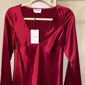 NWT LNA SILK DRESS